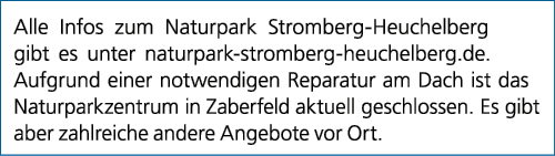 Alle Infos zum Naturpark Stromberg Heuchelberg gibt es unter naturpark stromberg heuchelberg.de. Aufgrund einer notwe...